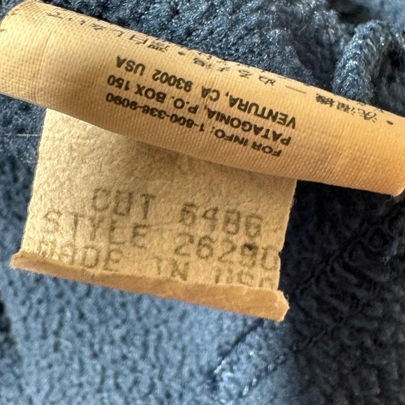 Patagonia M's Micro D-Luxe Cocoon VINTAGE Y2k Women Small - Picture 10 of 16